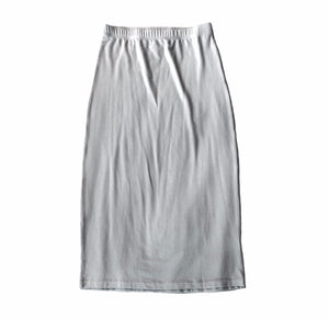 Open image in slideshow, Modal-blend Midi Skirt, Dove Grey
