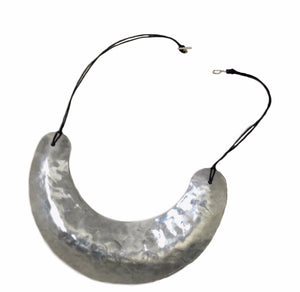 Open image in slideshow, Hammered Metal Armor Necklace
